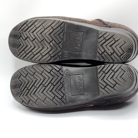 Dansko Felt Leaf Pattern Clog size 39 US 8.5 / 9 - Picture 8 of 15